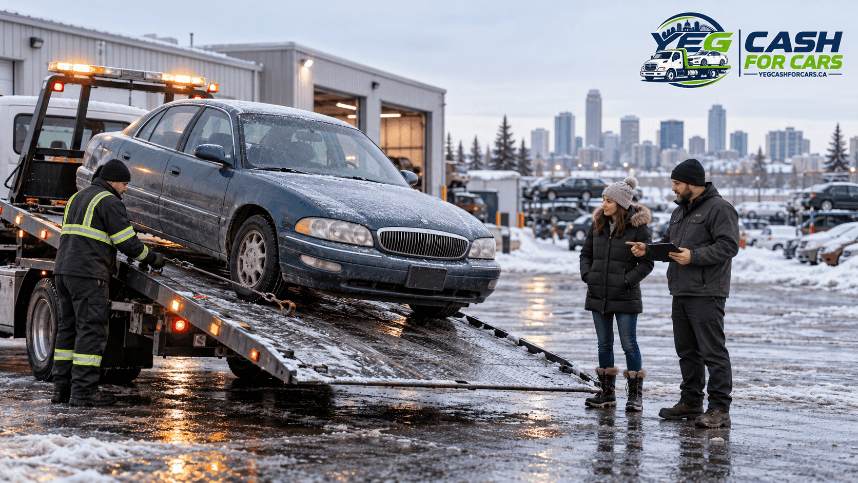 Broke Down and Towed in Edmonton: What Happens to Your Car Next