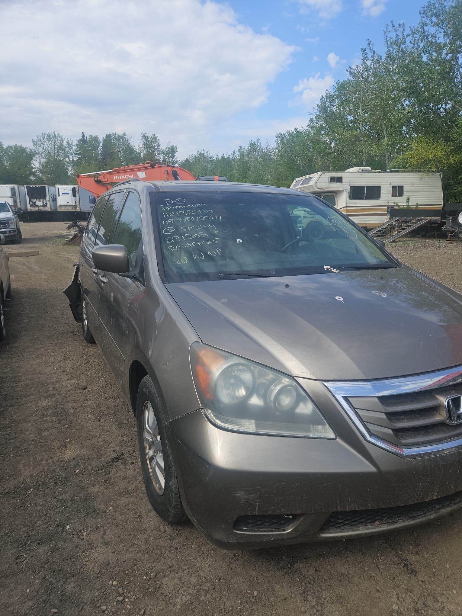 Vehicle loaded for cash and towing service